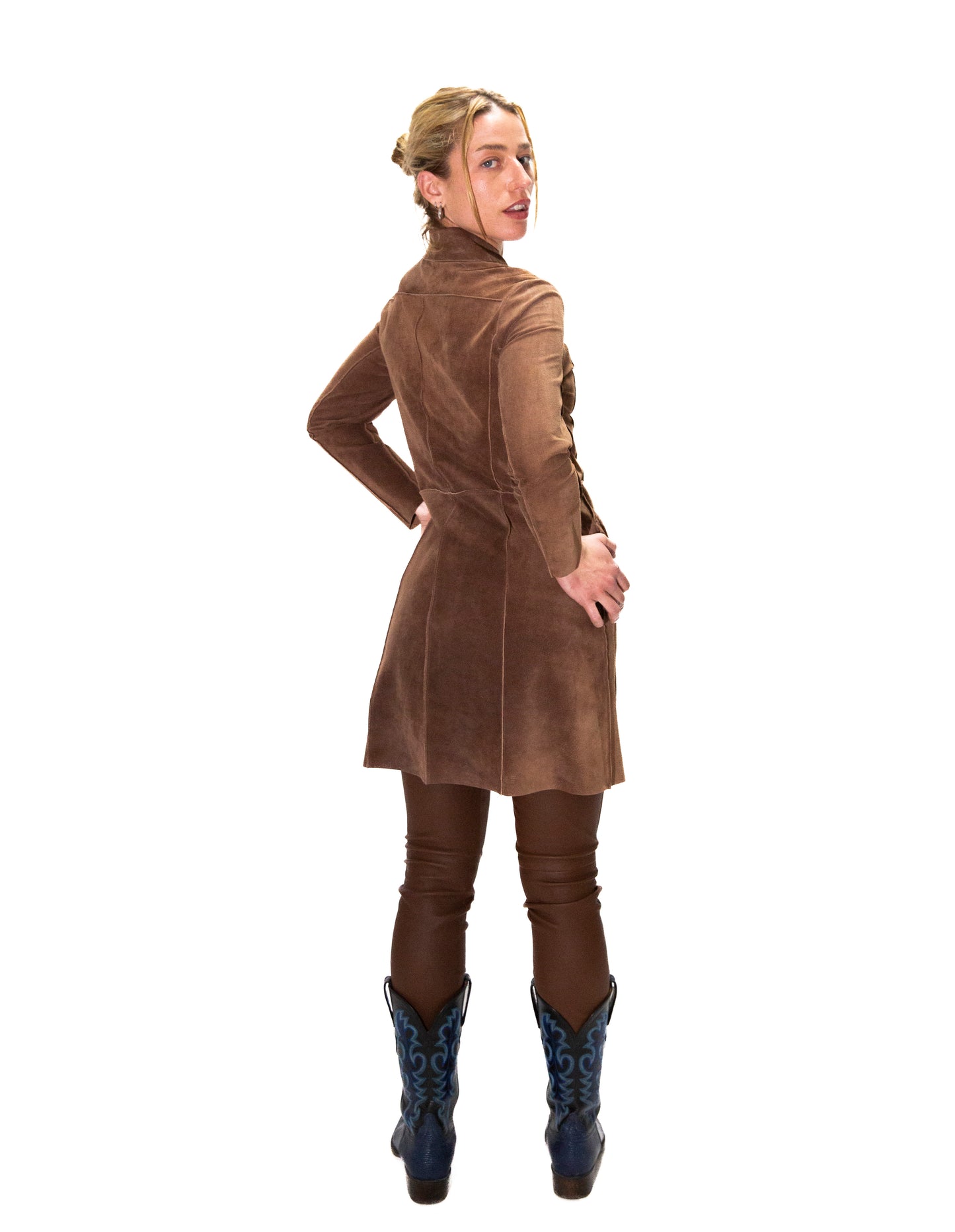 VINTAGE CLASSIC SUEDE PATCHWORK JACKET